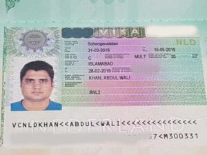 france visit visa from uk on pakistani passport