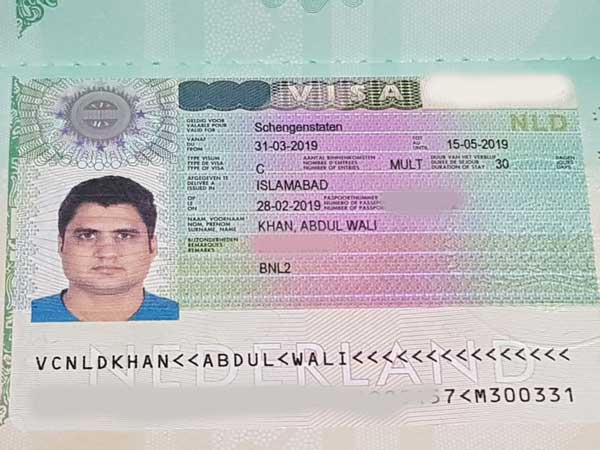 pakistan travel document visa