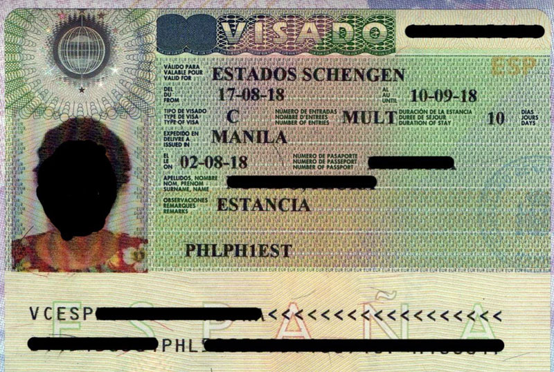 spain tourist visa from pakistan